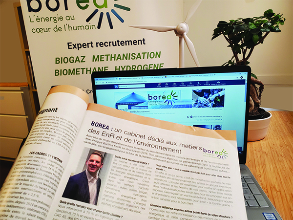Retrouver les valeurs de Jean-Philippe Burtin et de son entreprise borea dans le magazine Entreprendre.